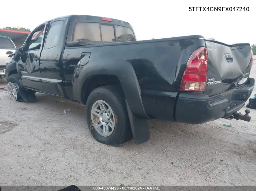 5TFTX4GN9FX047240 2015 Toyota Tacoma Prerunner