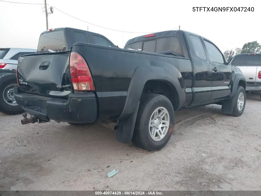 5TFTX4GN9FX047240 2015 Toyota Tacoma Prerunner