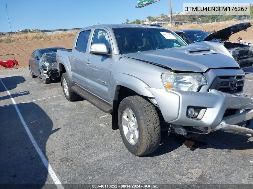 3TMLU4EN3FM176267 2015 Toyota Tacoma Base V6