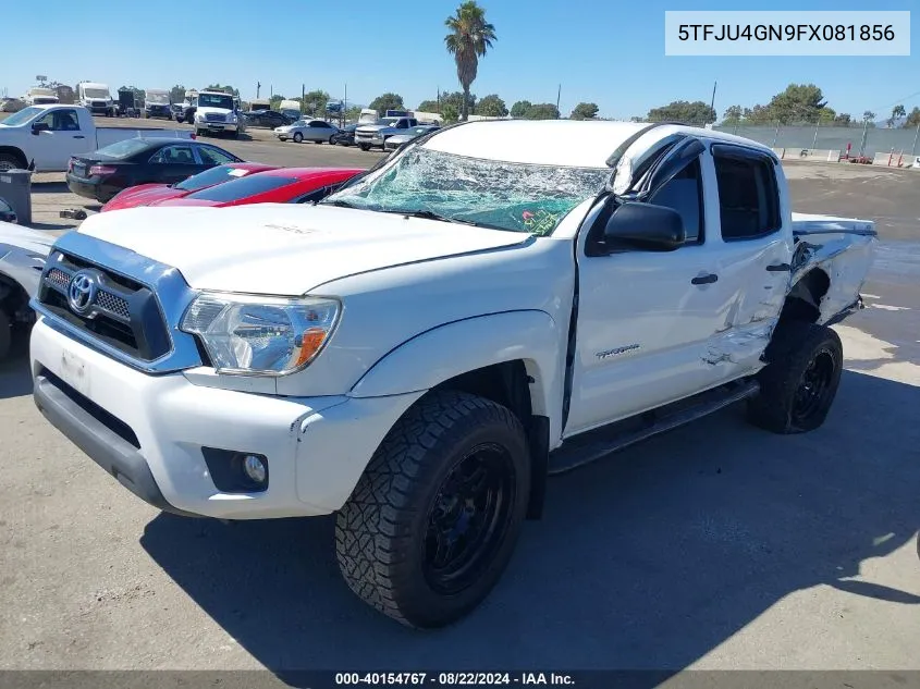 2015 Toyota Tacoma Prerunner V6 VIN: 5TFJU4GN9FX081856 Lot: 40154767