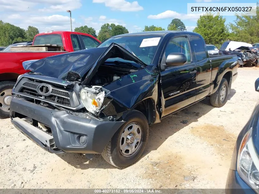 2015 Toyota Tacoma VIN: 5TFTX4CN6FX050327 Lot: 40273152