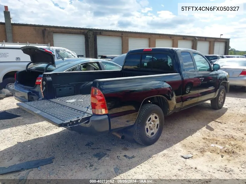 2015 Toyota Tacoma VIN: 5TFTX4CN6FX050327 Lot: 40273152