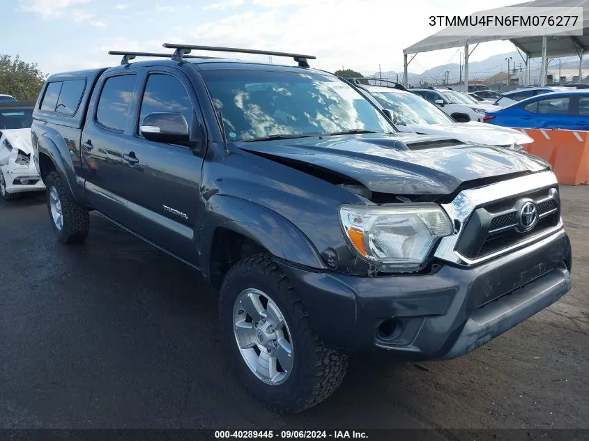 2015 Toyota Tacoma Base V6 VIN: 3TMMU4FN6FM076277 Lot: 40289445