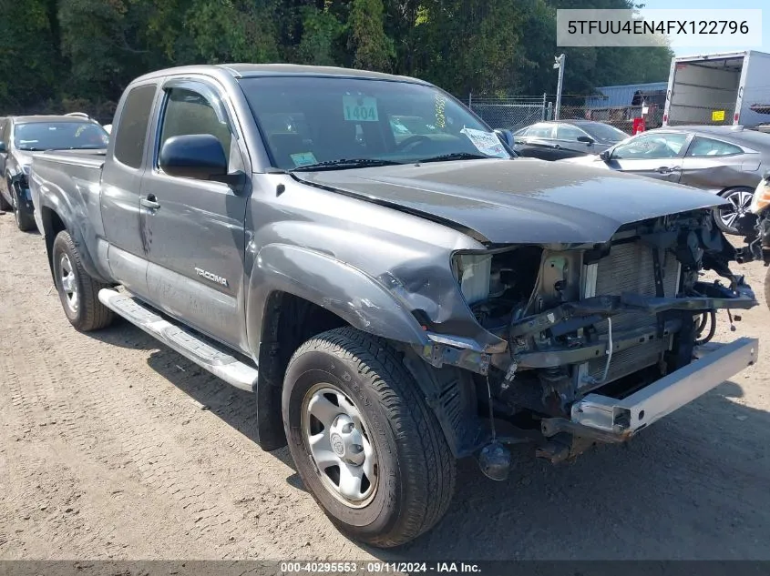 2015 Toyota Tacoma Access Cab/Trd Pro VIN: 5TFUU4EN4FX122796 Lot: 40295553