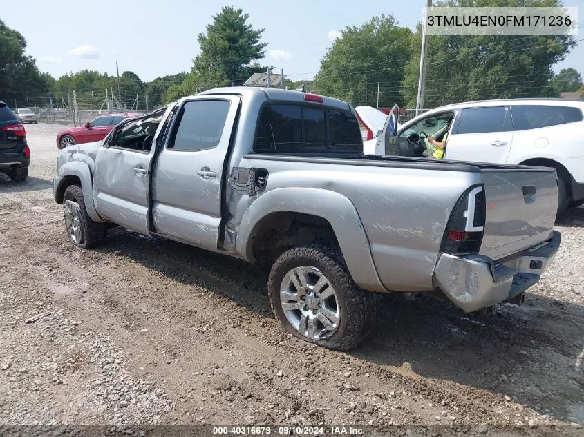 3TMLU4EN0FM171236 2015 Toyota Tacoma Base V6