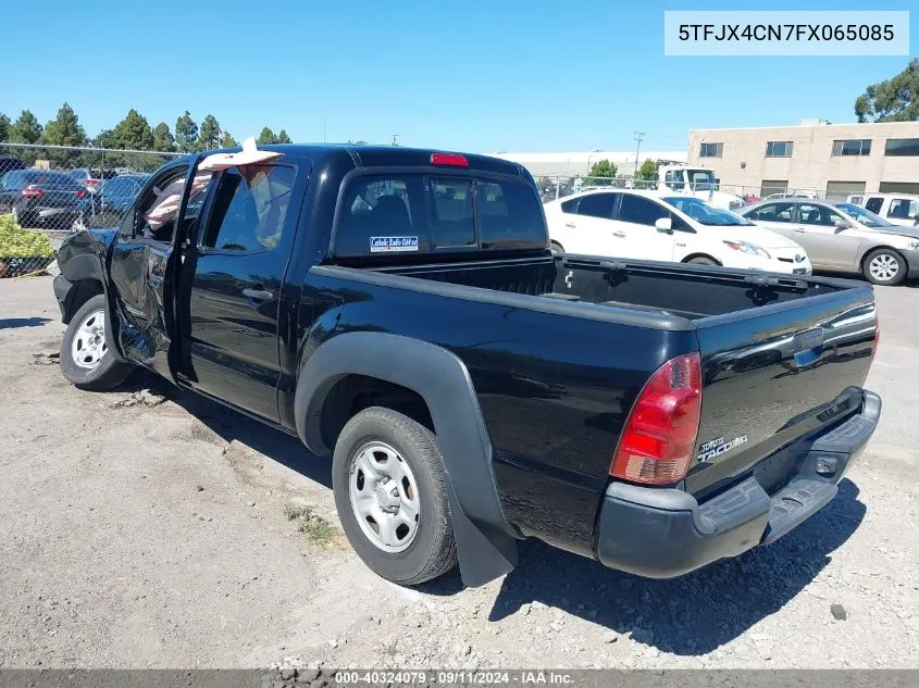 2015 Toyota Tacoma Double Cab VIN: 5TFJX4CN7FX065085 Lot: 40324079