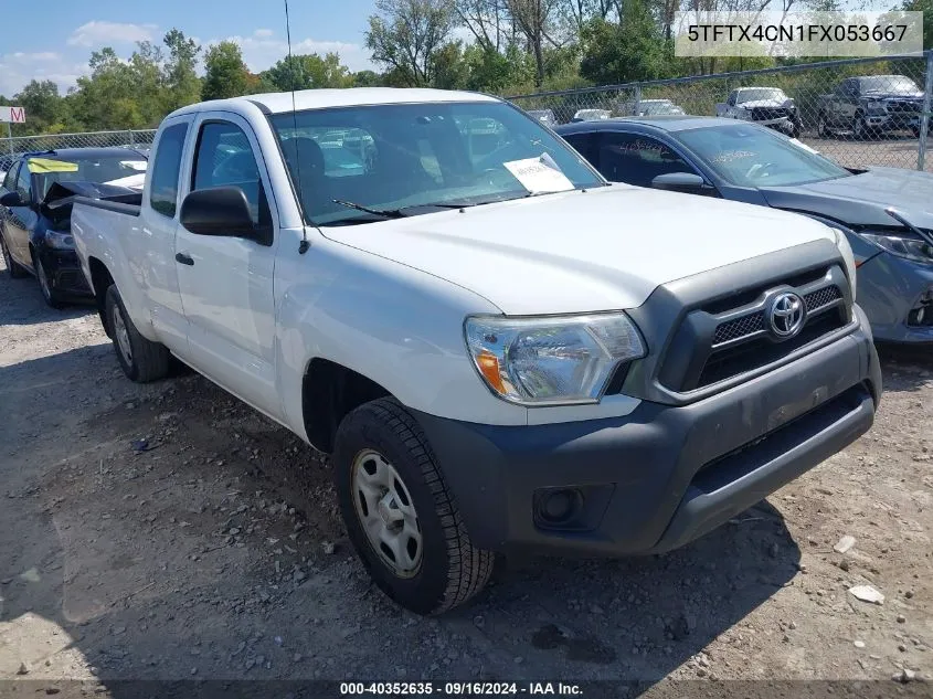 2015 Toyota Tacoma VIN: 5TFTX4CN1FX053667 Lot: 40352635