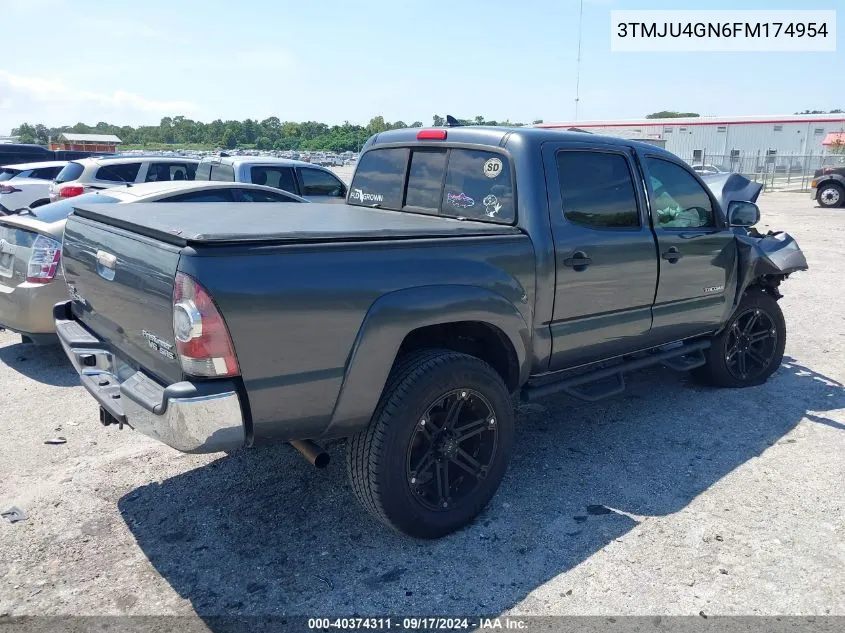 3TMJU4GN6FM174954 2015 Toyota Tacoma Prerunner V6