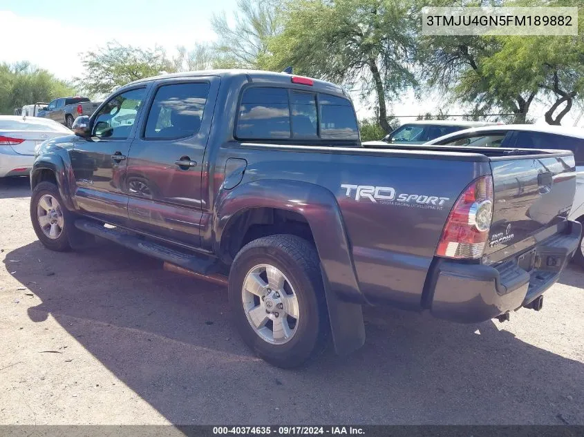 3TMJU4GN5FM189882 2015 Toyota Tacoma Prerunner V6