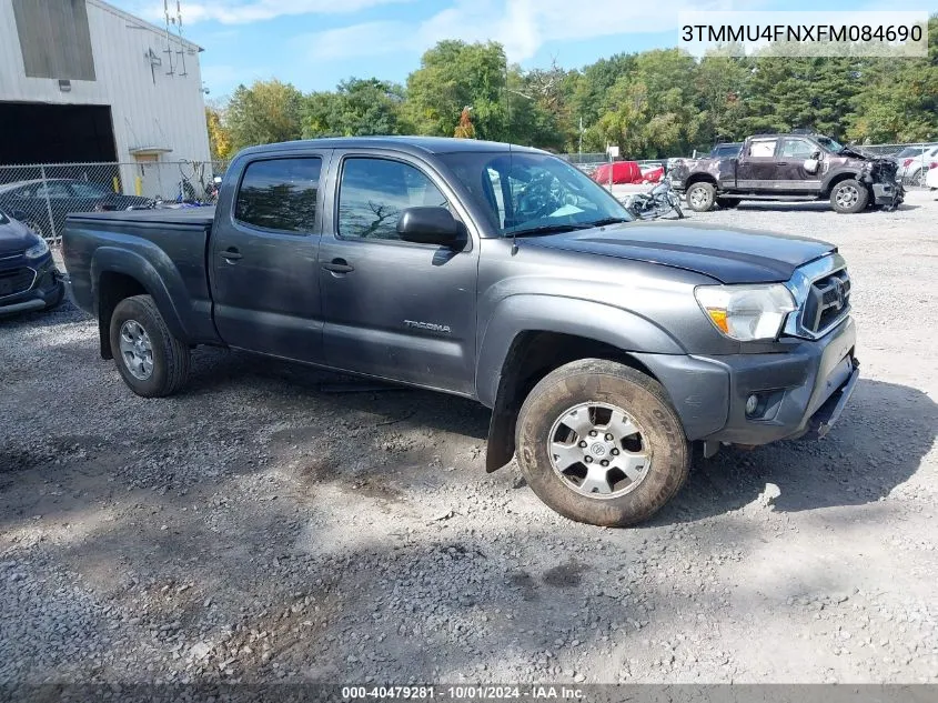 2015 Toyota Tacoma Double Cab Long Bed VIN: 3TMMU4FNXFM084690 Lot: 40479281