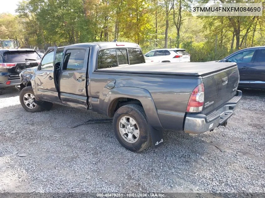 3TMMU4FNXFM084690 2015 Toyota Tacoma Double Cab Long Bed