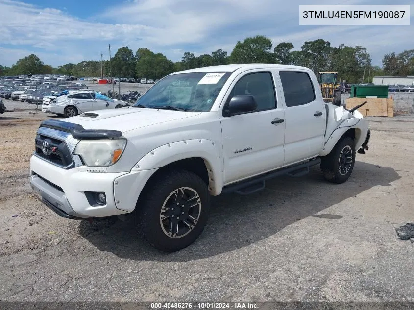 3TMLU4EN5FM190087 2015 Toyota Tacoma Base V6