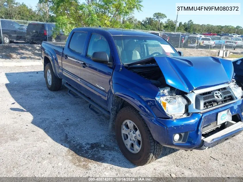 2015 Toyota Tacoma Base V6 VIN: 3TMMU4FN9FM080372 Lot: 40574201