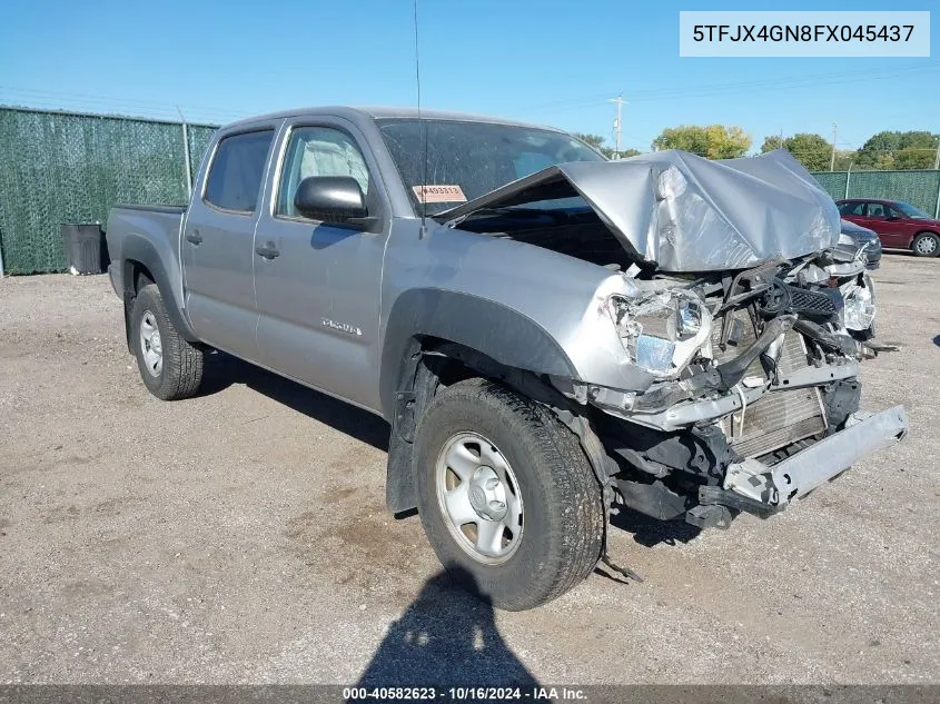 5TFJX4GN8FX045437 2015 Toyota Tacoma Prerunner