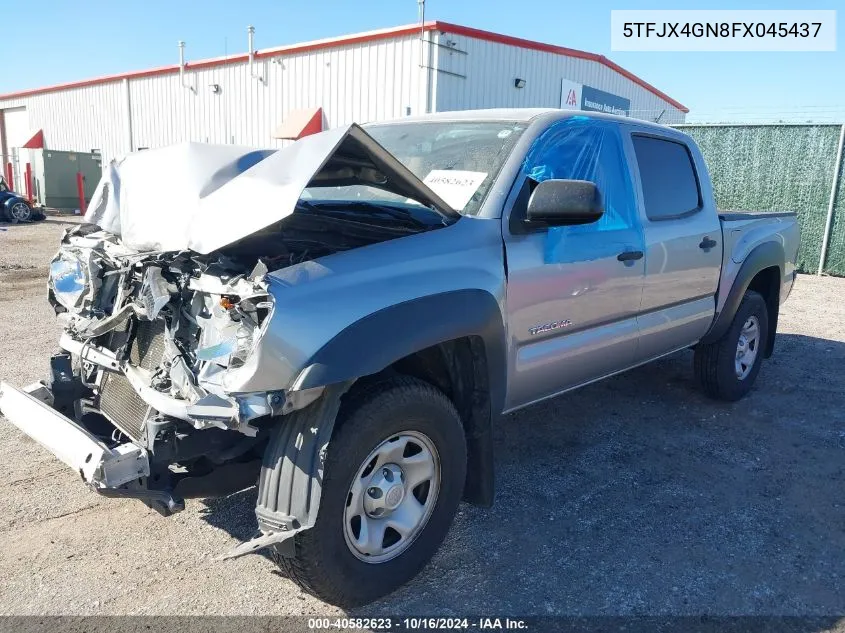 5TFJX4GN8FX045437 2015 Toyota Tacoma Prerunner