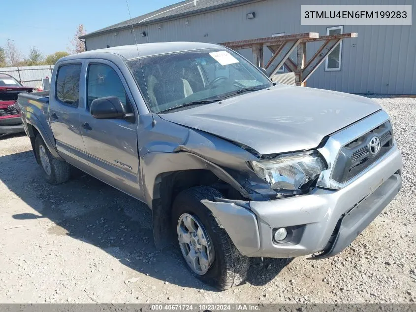 2015 Toyota Tacoma Base V6 VIN: 3TMLU4EN6FM199283 Lot: 40671724