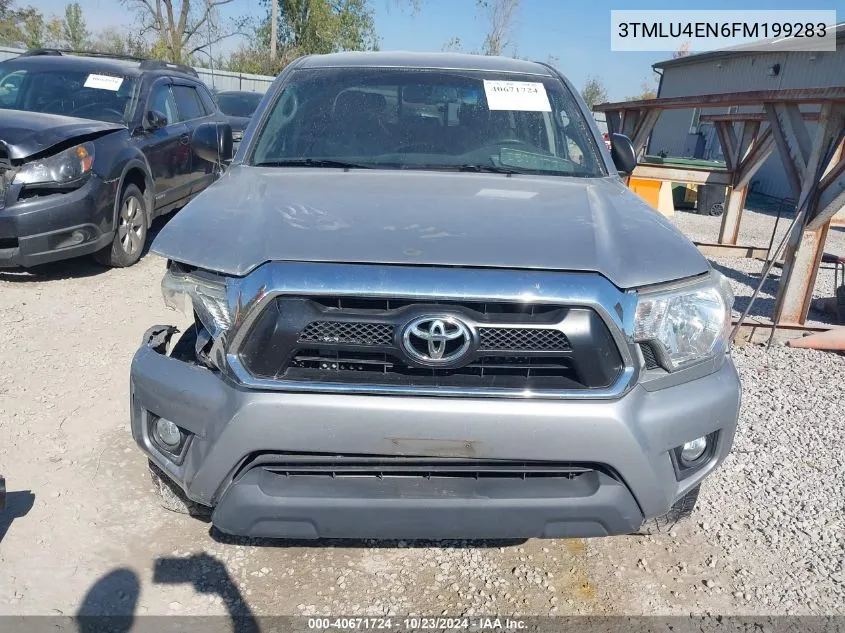 2015 Toyota Tacoma Base V6 VIN: 3TMLU4EN6FM199283 Lot: 40671724