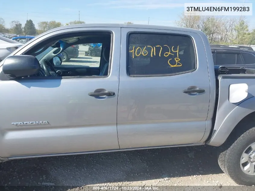 2015 Toyota Tacoma Base V6 VIN: 3TMLU4EN6FM199283 Lot: 40671724