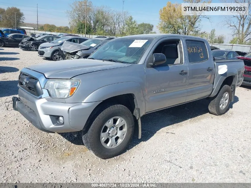 2015 Toyota Tacoma Base V6 VIN: 3TMLU4EN6FM199283 Lot: 40671724