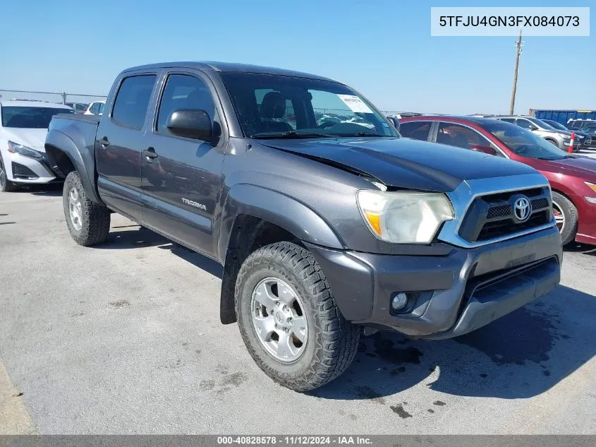 2015 Toyota Tacoma Prerunner V6 VIN: 5TFJU4GN3FX084073 Lot: 40828578