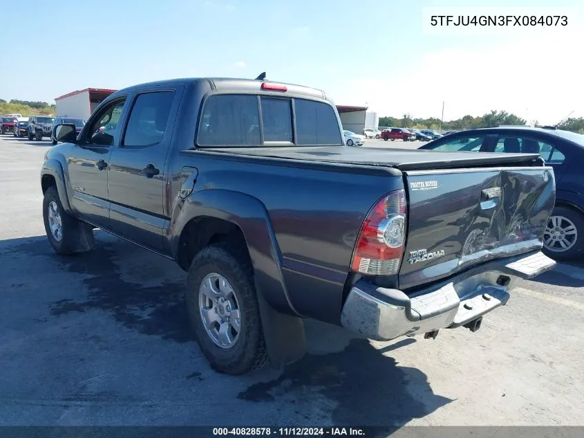 2015 Toyota Tacoma Prerunner V6 VIN: 5TFJU4GN3FX084073 Lot: 40828578