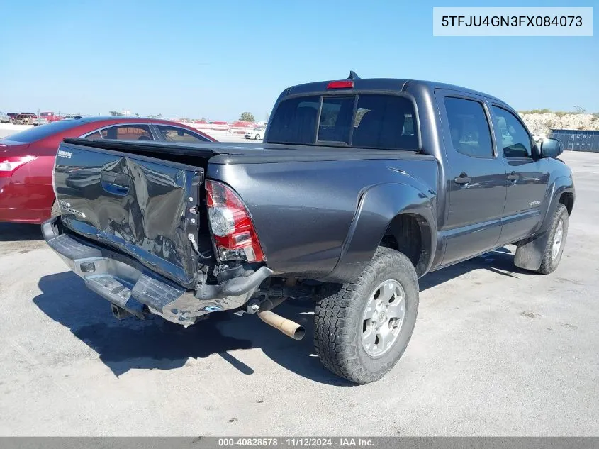 2015 Toyota Tacoma Prerunner V6 VIN: 5TFJU4GN3FX084073 Lot: 40828578