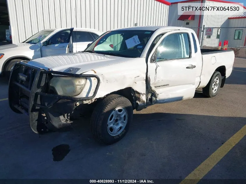 2015 Toyota Tacoma VIN: 5TFTX4CN7FX064530 Lot: 40828993