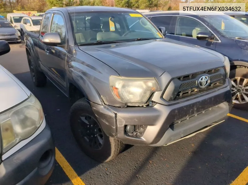 2015 Toyota Tacoma Access Cab VIN: 5TFUX4EN6FX034632 Lot: 40879043