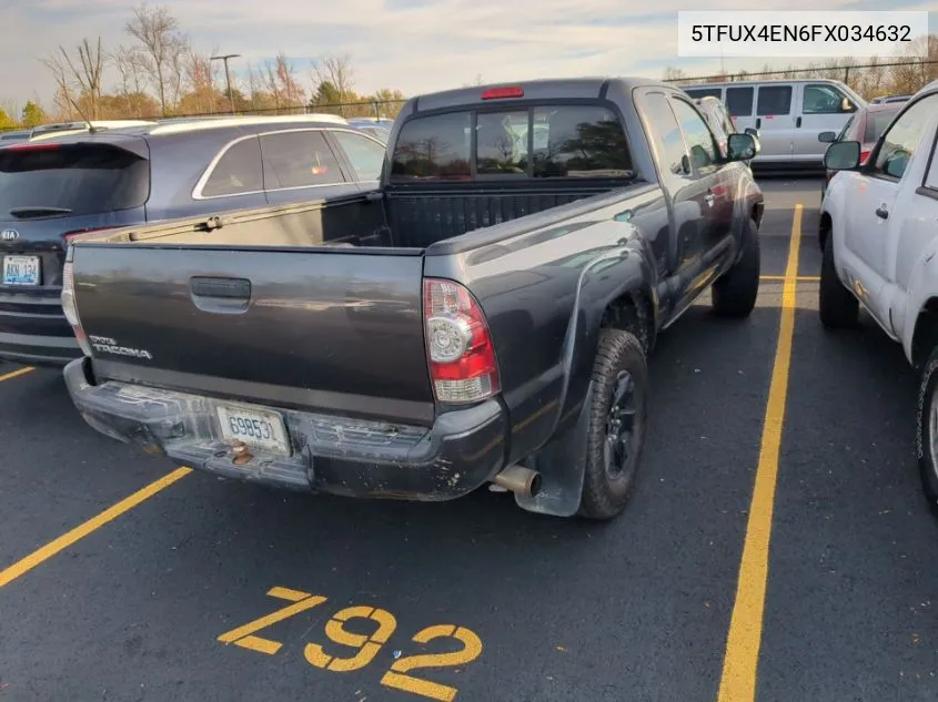 2015 Toyota Tacoma Access Cab VIN: 5TFUX4EN6FX034632 Lot: 40879043