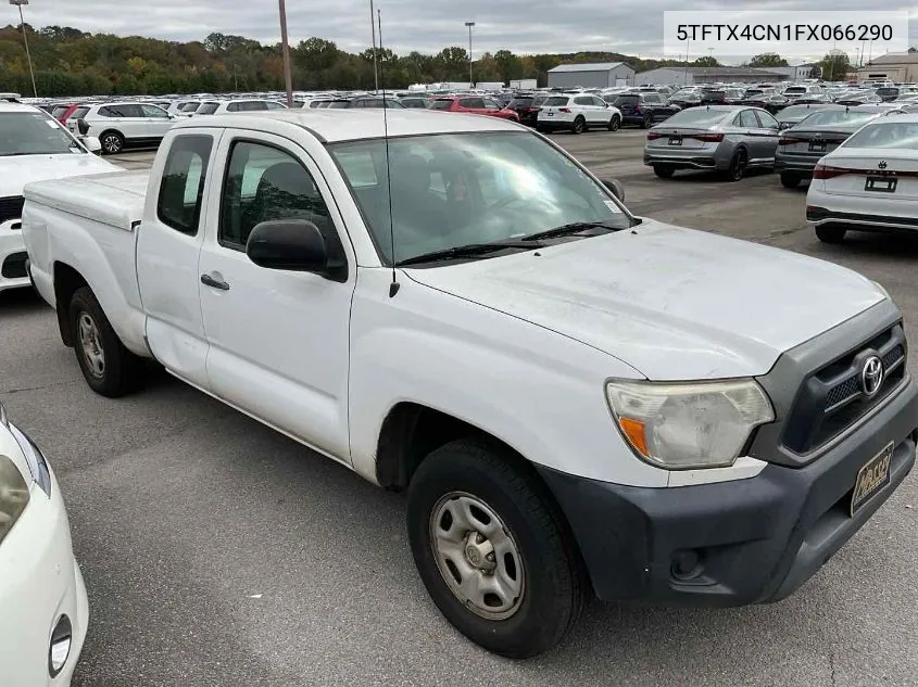 2015 Toyota Tacoma Access Cab VIN: 5TFTX4CN1FX066290 Lot: 40913154