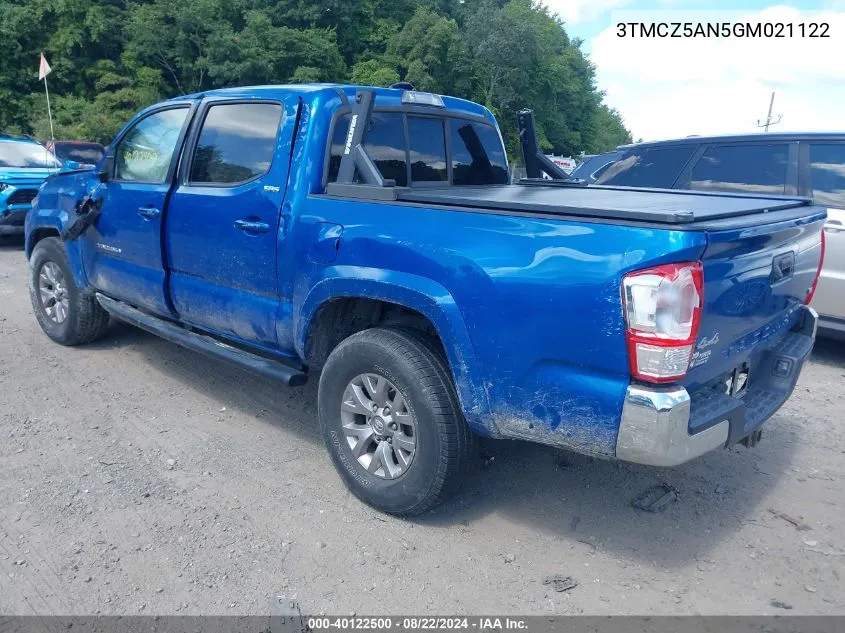 3TMCZ5AN5GM021122 2016 Toyota Tacoma Sr5 V6