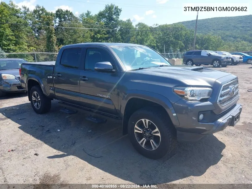 2016 Toyota Tacoma Trd Sport VIN: 3TMDZ5BN1GM009682 Lot: 40160955