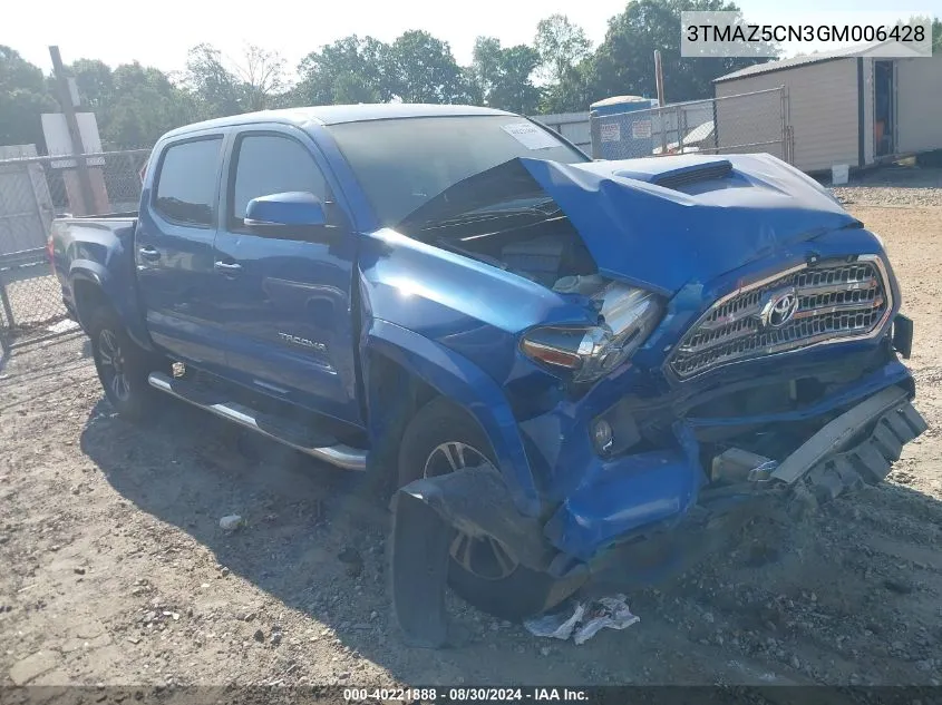 3TMAZ5CN3GM006428 2016 Toyota Tacoma Trd Sport