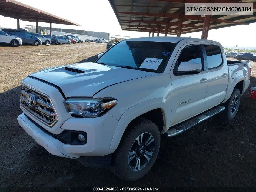 3TMCZ5AN7GM006184 2016 Toyota Tacoma Trd Sport