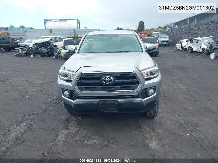 3TMDZ5BN2GM001302 2016 Toyota Tacoma Trd Sport