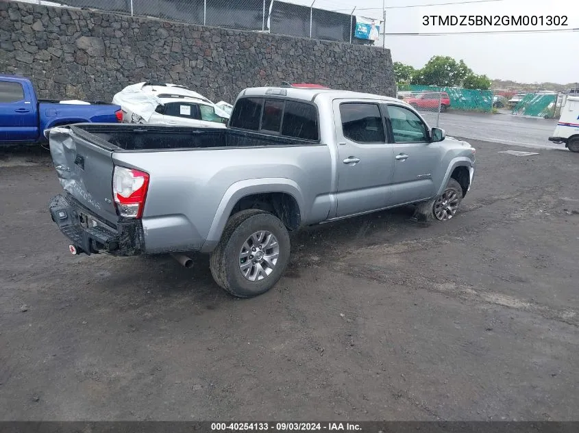 3TMDZ5BN2GM001302 2016 Toyota Tacoma Trd Sport