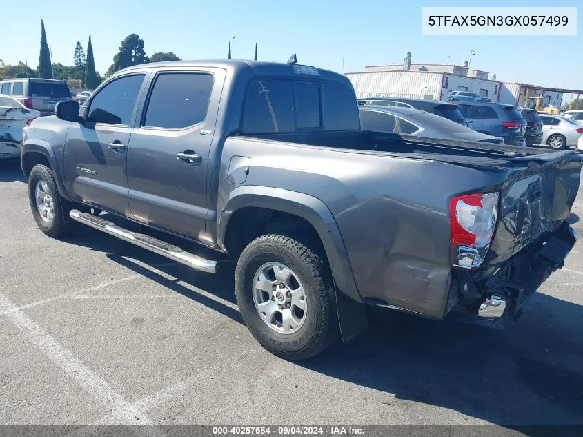 5TFAX5GN3GX057499 2016 Toyota Tacoma Sr5