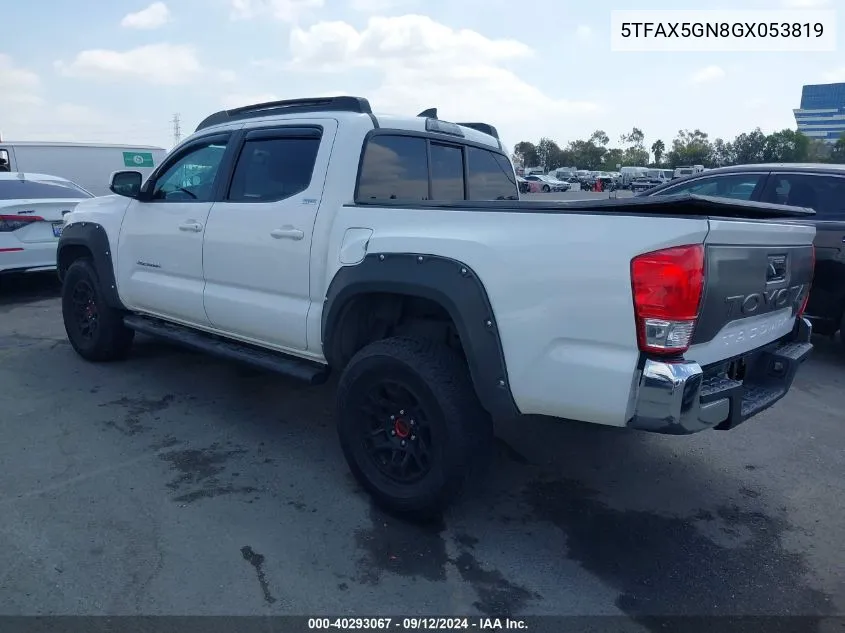 5TFAX5GN8GX053819 2016 Toyota Tacoma Sr5