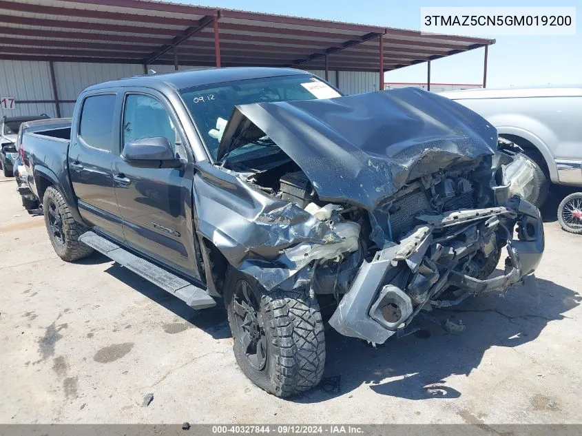 2016 Toyota Tacoma Sr5 V6 VIN: 3TMAZ5CN5GM019200 Lot: 40327844