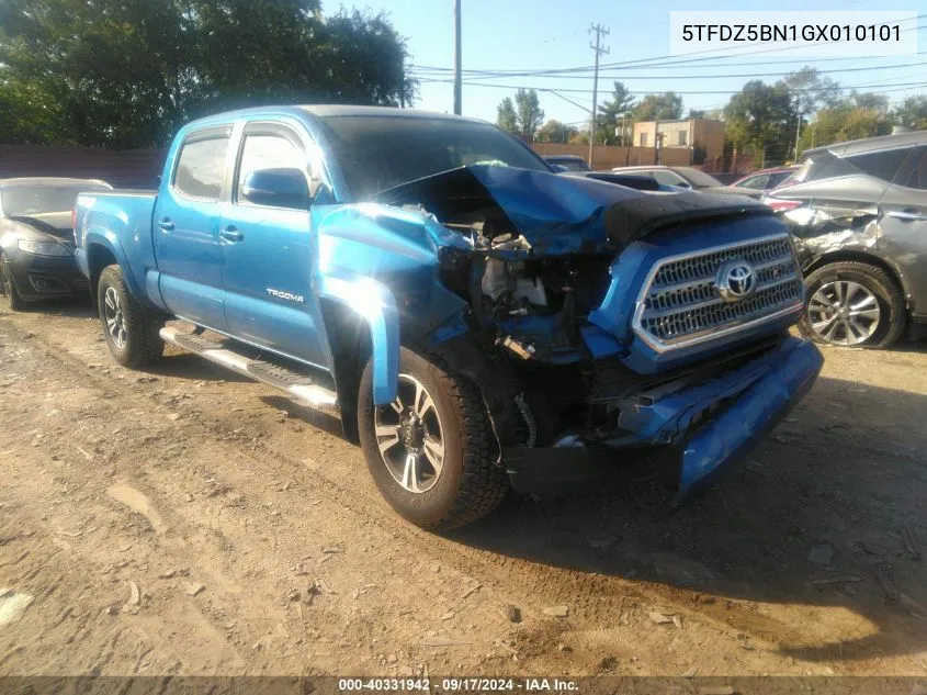 5TFDZ5BN1GX010101 2016 Toyota Tacoma Sr5