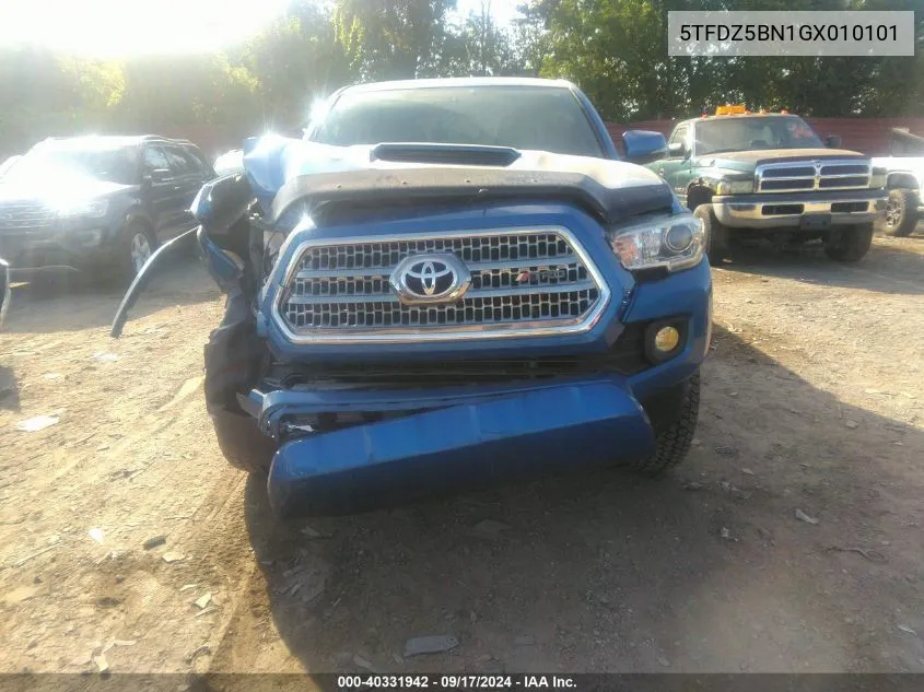 5TFDZ5BN1GX010101 2016 Toyota Tacoma Sr5