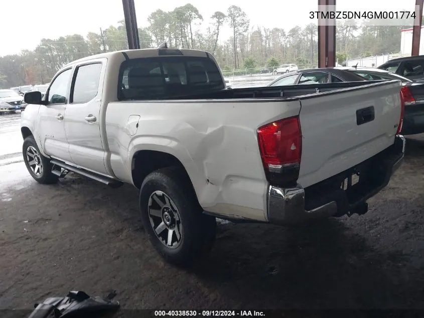 3TMBZ5DN4GM001774 2016 Toyota Tacoma Sr5