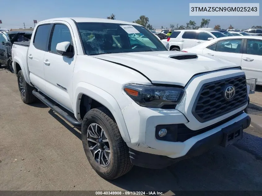 3TMAZ5CN9GM025243 2016 Toyota Tacoma Dbl Cab/Sr5/Trd Sport/Or