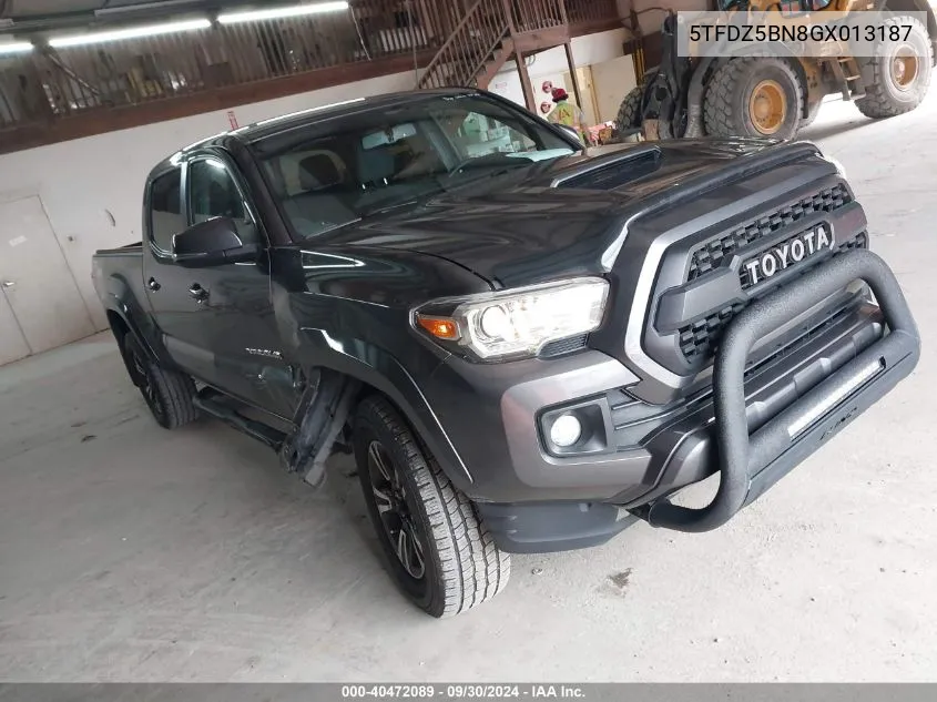 5TFDZ5BN8GX013187 2016 Toyota Tacoma Trd Sport