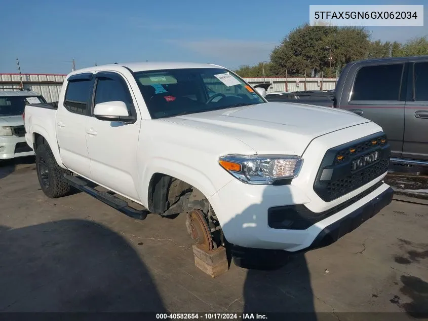 5TFAX5GN6GX062034 2016 Toyota Tacoma Sr