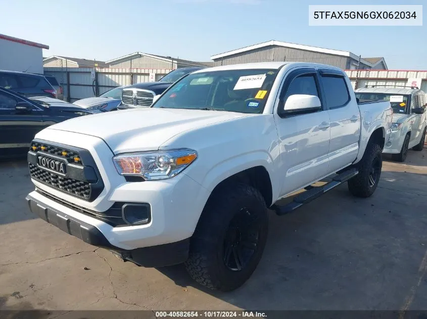 5TFAX5GN6GX062034 2016 Toyota Tacoma Sr