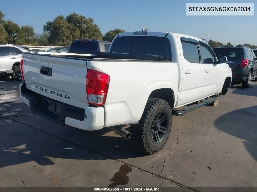 5TFAX5GN6GX062034 2016 Toyota Tacoma Sr