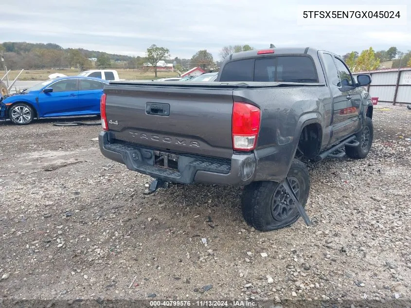 5TFSX5EN7GX045024 2016 Toyota Tacoma Sr