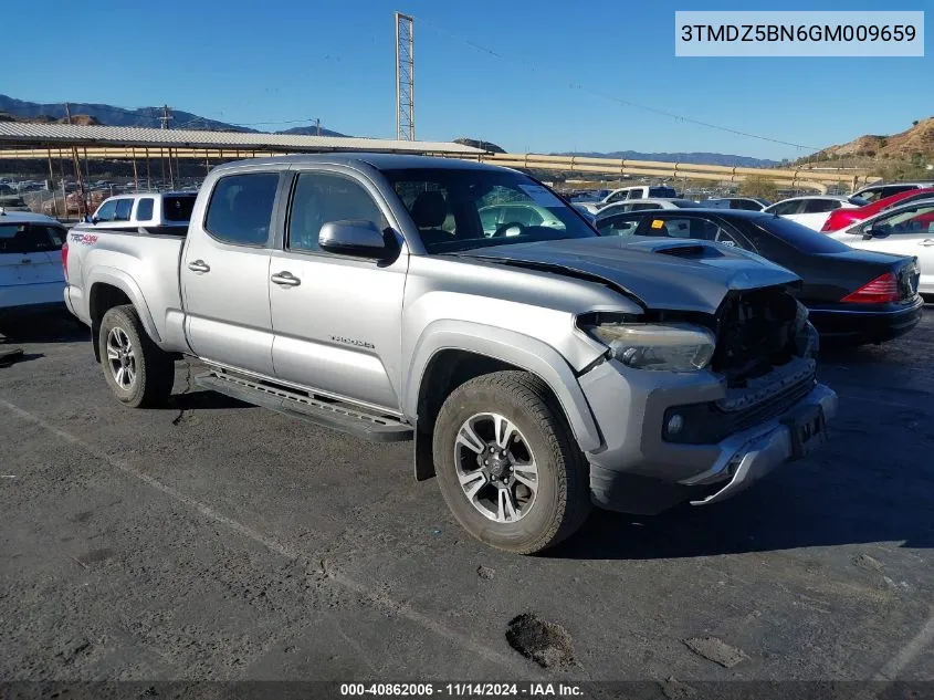 2016 Toyota Tacoma Trd Sport VIN: 3TMDZ5BN6GM009659 Lot: 40862006