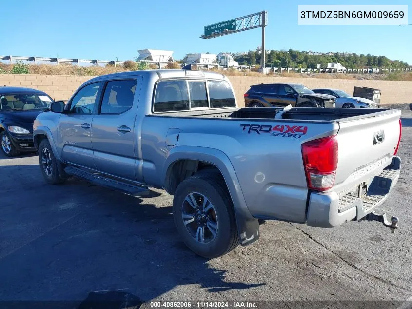 2016 Toyota Tacoma Trd Sport VIN: 3TMDZ5BN6GM009659 Lot: 40862006